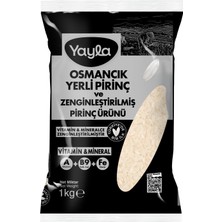 Yayla Türkiye'de Bir Ilk! Osmancık Yerli Pirinç Vitaminli & Mineralli 1 kg