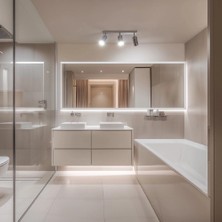 Riolight Rıolight Krom1 3XGU10 Duylu Mafsallı Hareketli Başlık1 Modern LED Spot Avize(Ampül Dahil)