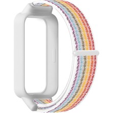 Dmay Xiaomi Smart Band 9 Active Uyumlu Naylon Cırtlı Kumaş Kordon