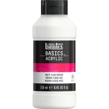 Liquitex Basics Matte Fluid Medium Mat Akışkanlık Arttırıcı Medyum 250 ml
