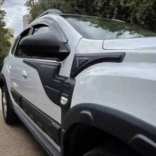 TMZ Garage 2018+ Dacia Duster Yarasa Kapı Gövde Kaplama Kabartma Koruma 4 Parça