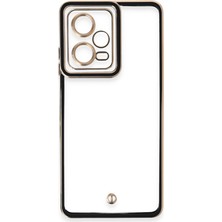 Youday Home Redmi Note 12 5g Kılıf Liva Lens Silikon - Siyah
