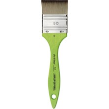 Da Vinci : 5073 Serisi : Fit For Hobby Sentetik Düz Uçlu Geniş Yüzey Fırçası : No: 50