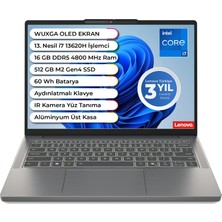 Lenovo Ideapad Slim 3 14IRH10 I7 13620H 16 GB 512 GB SSD Freedos 14 Inç OLED Wuxga 83K000ASTR