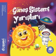 Düşyeri Yayınları Düşyeri Güneş Sistemi Yarışları - Aytuna Dirican 6 - 8 Yaş Eğitici Kitap Orta Boy Türkçe