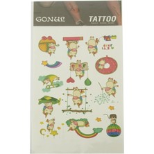 SHC4200 Unicorn Tattoo Dövme Sticker