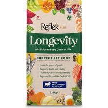 Reflex Plus Longevity Mini ve Küçük Irk Yetişkin Köpek Maması 1400G