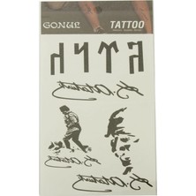 SHC4200 Atatürk Temalı Tattoo Dövme Sticker