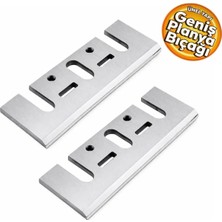 Bhd BHD00820 2'li Planya Bıçağı Geniş Tip 82 mm Planya Bıçak