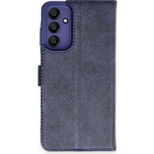 SHC4200 Galaxy A15 4g Kılıf S Kapaklı Kılıf - Lacivert
