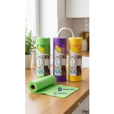 ŞEYLİŞEYLER Şeylişeyler - Kopar Kullan Perforeli Rulo Temizlik Bezi 15'li 1 Paket - Çok Amaçlı Pratik Temizlik Bezi