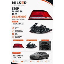Ns Nilser Auto Parts Volkswagen Passat B8 Stop Sağ Dış 14-19 Comfortline Ledli
