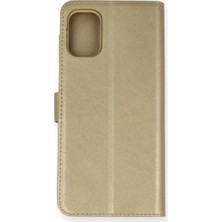 SHC4200 Galaxy M51 S Kapaklı Kılıf - Gold