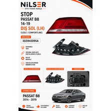 Ns Nilser Auto Parts Volkswagen Passat B8 Stop Sol Dış 14-19 Comfortline Ledli