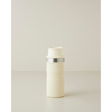 English Home Good Mood Journey Çelik Termos 350 ml Krem
