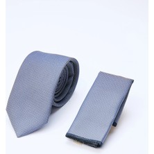 İmza Lacivert Kuş Gözü Desen  7 cm  Kravat 1090260100