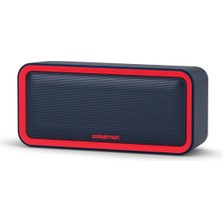 Polosmart FS96 Şarjlı Kablosuz Bluetooth Dual Bağlantı Hoparlör Speaker Kırmızı