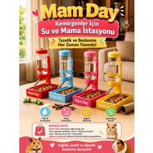Mam Day Hamster , Ginepig , Chinchilla Su ve Yem Mama Kabı. Suluk Dahil.