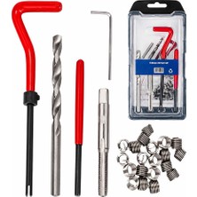 Forsage M12 Helicoil Kılavuz Seti Matkap Uçlu 1.25 mm