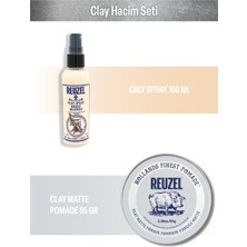 Reuzel Clay Hacim Seti Sprey ve Pomad