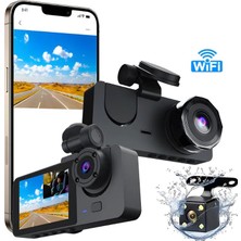 İdragon Idragon Y15 Fhd 1080P Araç Için Ekranlı Ön Arka
