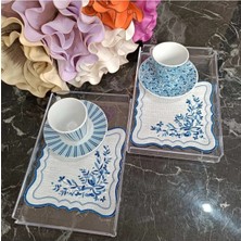 Lasetu Blue Napkin 6 Li Kokteyl Peçetesi, Kahve Yanı Peçete