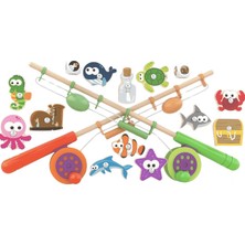 Hape J'adore Ahşap Balık Yakalama Seti