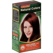 Belirtilmemiş Natural Colors Natural Colors 6kr Çikolata Kahve Kızılı Organik Saç Boyası