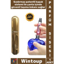 Wintoup #parfüm Seyahat Tipi Cep Boy Doldurulabilir Alüminyum Gövde Sprey Mini Dolabilir Parfüm Şişesi 5 ml