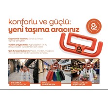 Sekiziki Çok Amaçlı Market Pazar Poşet Taşıma Aparatı