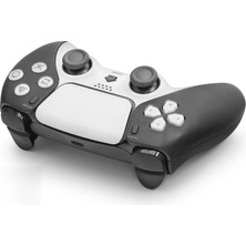 Nemere Ps4 Uyumlu Kablosuz Gamepad Oyun Kolu - Siyah Beyaz ND500E