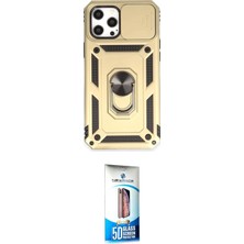 Uravas Store Ieg™ Iphone 12 Pro Max Kılıf Ahenk Klasik - Siyah 5d Eko Cam Ekran Koruyucu