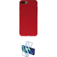 Uravas Store Ieg™ Iphone 7 Plus Kılıf Ahenk Serisi - Siyah 3D Antistatik Cam Ekran Koruyucu