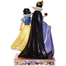 Jim Shore Traditions Pamuk Prenses & Kötü Kraliçe Figürü 8008067, 21 Cm, Çok Renkli