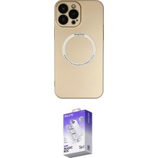 Uravas Store Ieg™ Iphone 14 Pro Max Kılıf Zirve Klasik Prime - Siyah Bilvis 5ın1 3D Magic Cam Ekran Koruyucu