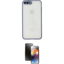 Uravas Store Ieg™ Iphone 7 Plus Kılıf Ahenk Çizgi Serisi - Siyah 3D Antistatik Mat Seramik Nano Ekran Koruyucu