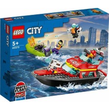 Uravas Store 60373 LEGO City - Itfaiye Kurtarma Teknesi 144 Parça +5 Yaş