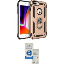 Uravas Store Ieg™ Iphone 7 Plus Kılıf Ahenk Klasik Koleksiyonu - Şeffaf Royal Nano Ekran Koruyucu