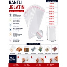 Barışkan Bantlı Jelatin Poşet 35X50 cm 1 kg