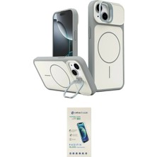 Uravas Store Ieg™ Iphone 14 Kılıf Iz Modern Prime - Şeffaf Pasifik Cam Ekran Koruyucu