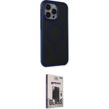 Uravas Store Ieg™ Iphone 15 Pro Max Kılıf Çekirdek Yansıma Prime - Siyah Bilvis Hayalet Cam Ekran Koruyucu