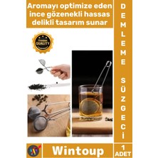 Wintoup #süzgeç Paslanmaz Çelik Ince Delikli Ergonomik Dayanıklı Pratik Kaliteli Bitki Çayı Demleme Süzgeci