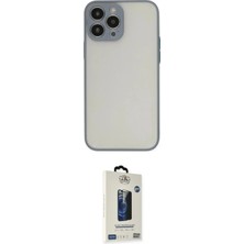 Uravas Store Ieg™ Iphone 13 Pro Max Kılıf Ahenk Çizgi Serisi - Siyah Bilvis Hayalet Cam Ekran Koruyucu