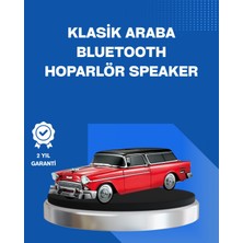 MiraLive Retro Araba Şekilli Kablosuz Bluetooth Hoparlör