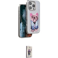 Uravas Store Ieg™ Iphone 16 Pro Kılıf Iz Minimal Koleksiyonu - Siyah Bilvis 3D Cam Ekran Koruyucu