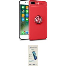 Uravas Store Ieg™ Iphone 7 Plus Kılıf Yankı Form Prime - Şeffaf Pasifik Cam Ekran Koruyucu