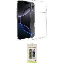 Uravas Store Ieg™ Iphone 17 Pro Max Kılıf Zirve Doku - Siyah Joko Magic 5d Hayalet Cam
