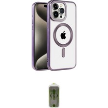 Uravas Store Ieg™ Iphone 14 Pro Kılıf Eksen Form Koleksiyonu - Siyah Joko Magic 5d Hayalet Cam