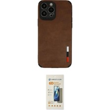 Uravas Store Ieg™ Iphone 13 Pro Max Kılıf Doruk Asil Koleksiyonu - Siyah 6d Mat Seramik Hayalet Nano Ekran Koruy