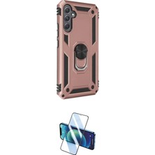 Uravas Store Ieg™ Galaxy A54 5g Kılıf Ahenk Klasik Koleksiyonu - Siyah 3D Antistatik Seramik Nano Ekran Koruyucu